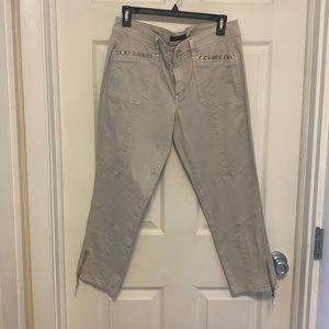 White House Black Market Slim Crop Jean Pants